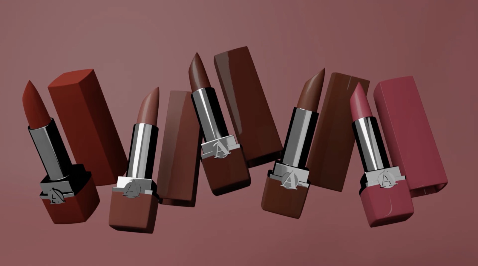 Lipstick Product Animation